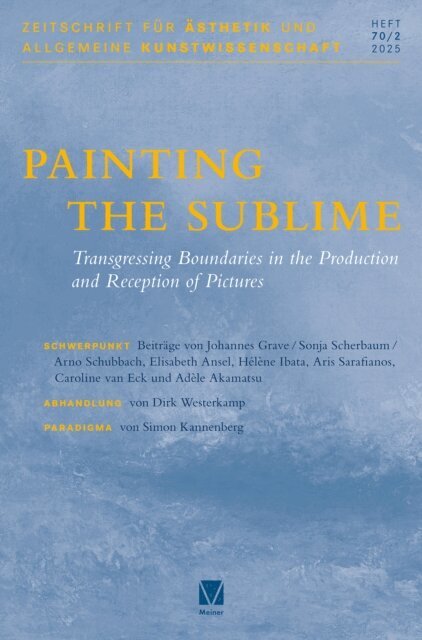 Arno Schubbach, Sonja Scherbaum, Johannes Grave, Philipp Theisohn, Reinhold Schmucker - Painting the Sublime, E-bok