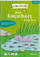 LERNSTERN. Mein Rätselheft Kindergarten. Bei den Tieren, Häftad
