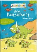 LERNSTERN. Mein Rätselheft Kindergarten. Bei den Dinos, Häftad