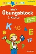 Lernstern: Mein bungsblock 2. Klasse. Mathe & Deutsch