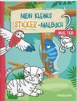 Mein kleines Sticker-Malbuch. Wilde Tiere, Övrigt