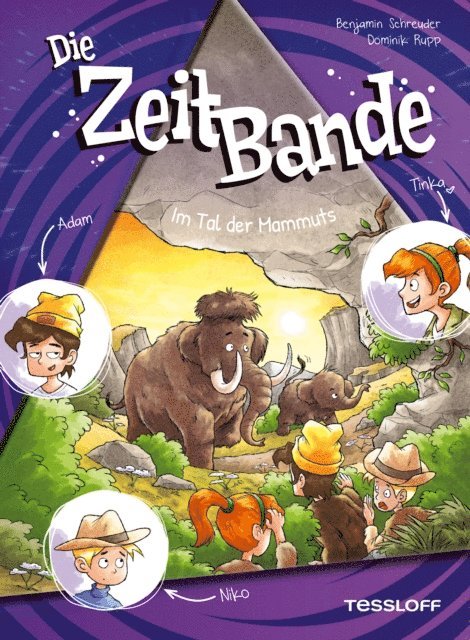 Benjamin Schreuder - Die ZeitBande. Band 4. Im Tal der Mammuts, E-bok