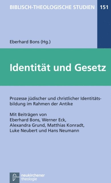 Eberhard Bons - Identität und Gesetz, E-bok