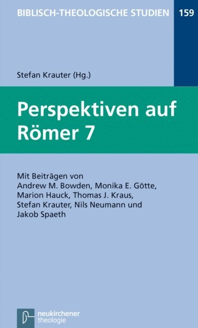 Stefan Krauter - Perspektiven auf Römer 7, E-bok
