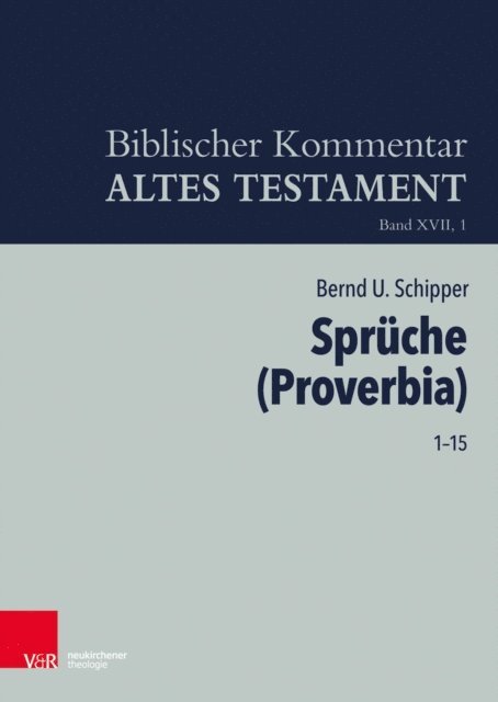 Bernd U. Schipper - Sprüche (Proverbia), E-bok