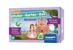 Meine Sticker + Karten + Box - Märchenwelt, Häftad. Tillgänglighet: Lägg i varukorg