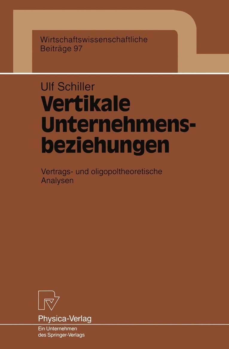 Vertikale Unternehmensbeziehungen