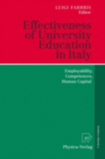 Luigi Fabbris - Effectiveness of University Education in Italy, E-bok
