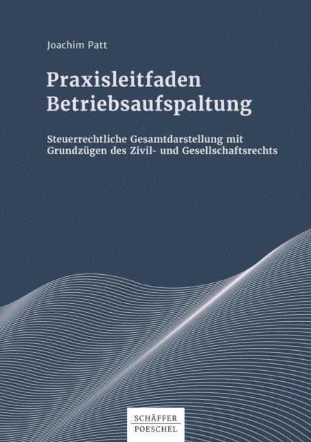 Joachim Patt - Praxisleitfaden Betriebsaufspaltung, E-bok