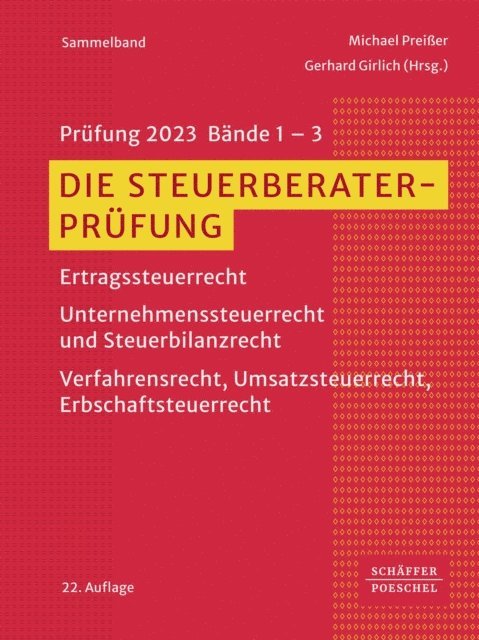 Gerhard Girlich, Michael Preier - Die Steuerberaterprüfung, E-bok