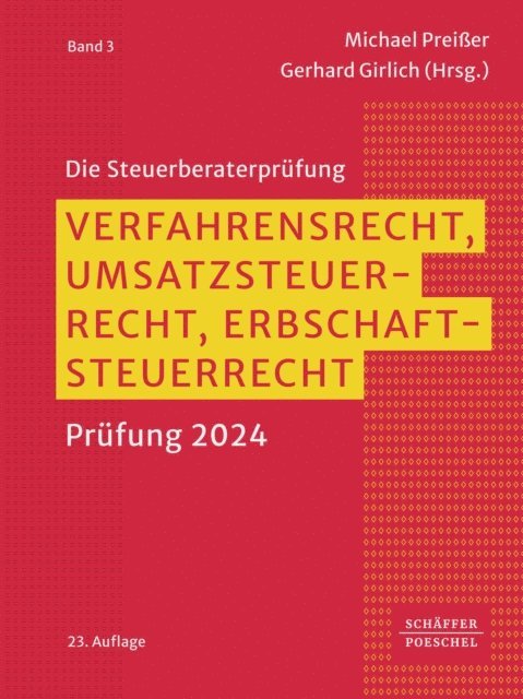 Gerhard Girlich, Michael Preier - Verfahrensrecht, Umsatzsteuerrecht, Erbschaftsteuerrecht, E-bok
