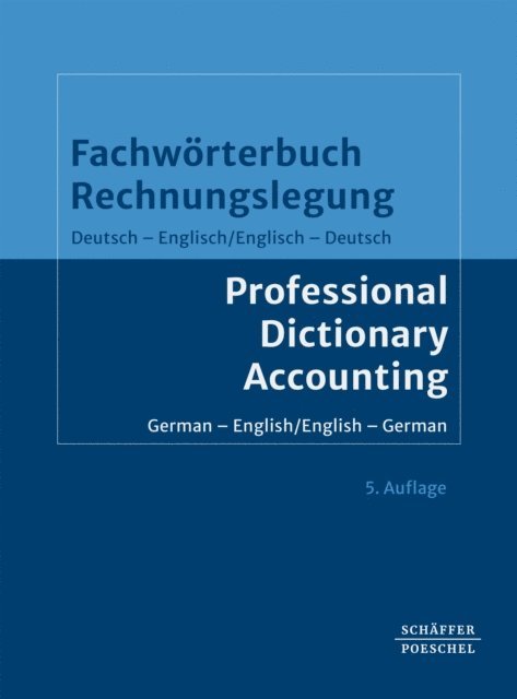 Claus-Peter Weber - Fachwörterbuch Rechnungslegung, E-bok