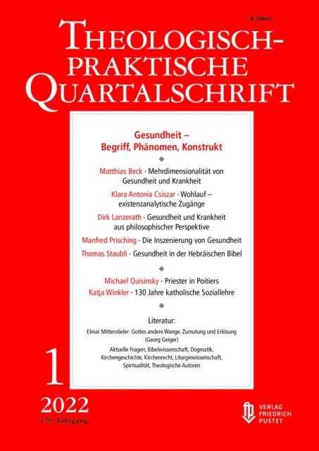 Die Professoren u. Professorinnen der Fakultat fur Theologie der Kath. Privat-Universitat Linz - Gesundheit - Begriff, Phänomen, Konstrukt, E-bok. Tillgänglighet: Lägg i varukorg
