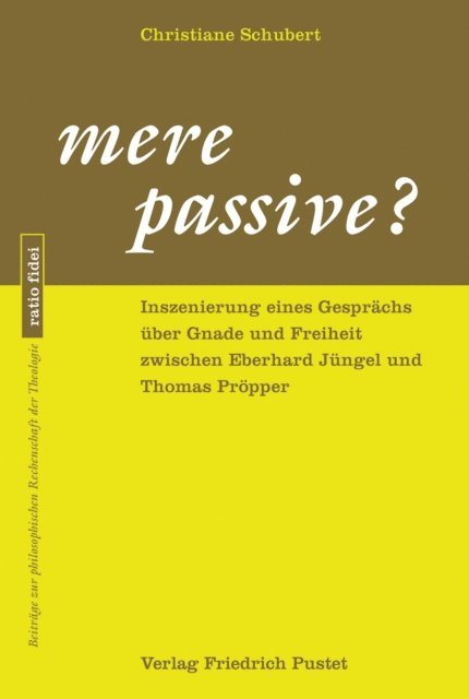 Christiane Schubert - mere passive?, E-bok