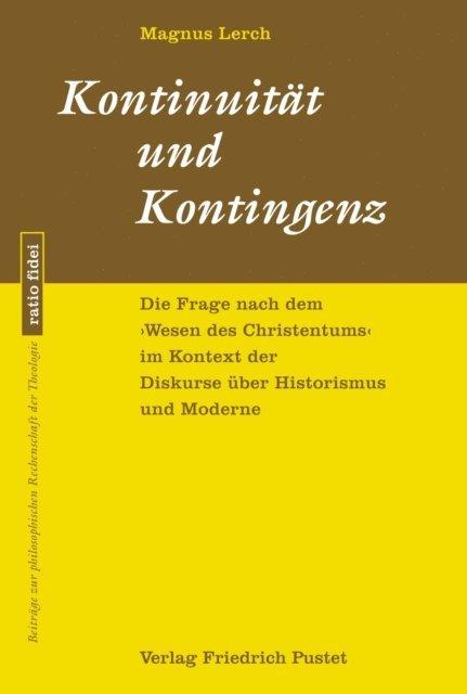 Magnus Lerch - Kontinuität und Kontingenz, E-bok