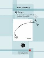 Quintett für Klarinette, 2 Violinen, Viola und Violoncello. Stimmensatz., Övrigt
