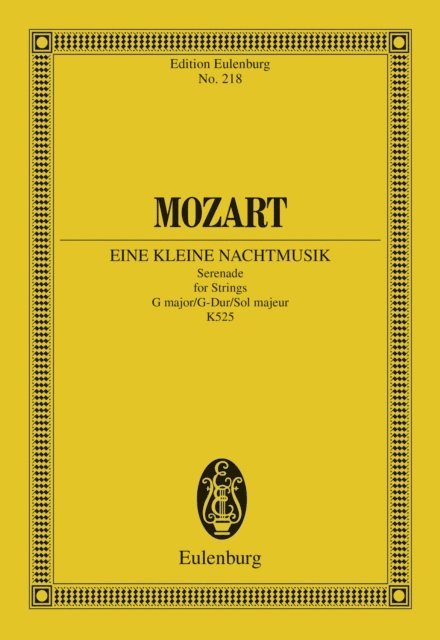 Wolfgang Amadeus Mozart, Dieter Rexroth - Eine kleine Nachtmusik, E-bok