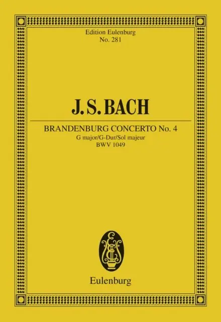 Johann Sebastian Bach, Karin Stockl - Brandenburg Concerto No. 4 G major, E-bok. Tillgänglighet: Lägg i varukorg