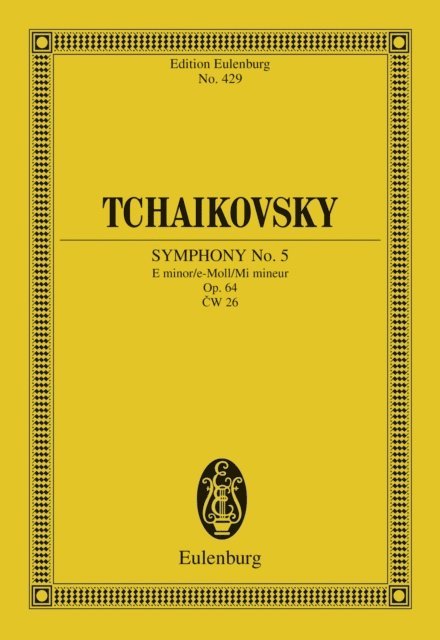 Pyotr Ilyich Tchaikovsky, Richard Clarke - Symphony No. 5 E minor, E-bok
