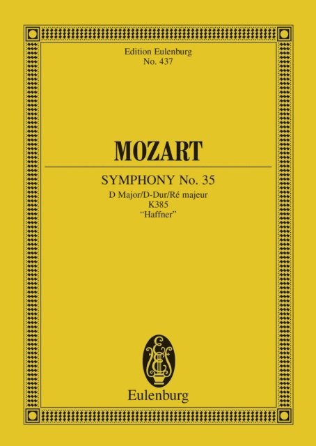 Wolfgang Amadeus Mozart, Theodor Kroyer - Symphony No. 35 D major, E-bok