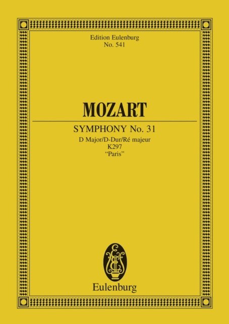 Wolfgang Amadeus Mozart, Hans Ferdinand Redlich - Symphony No. 31 D major, E-bok