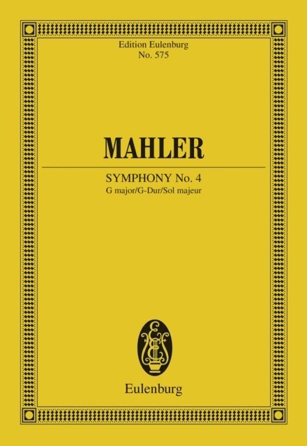 Gustav Mahler, Erwin Ratz - Symphony No. 4 G major, E-bok
