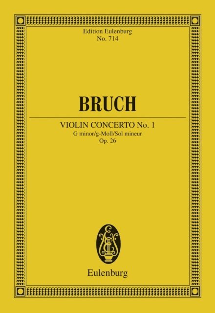 Max Bruch, Richard Clarke - Violin Concerto No. 1 G minor, E-bok