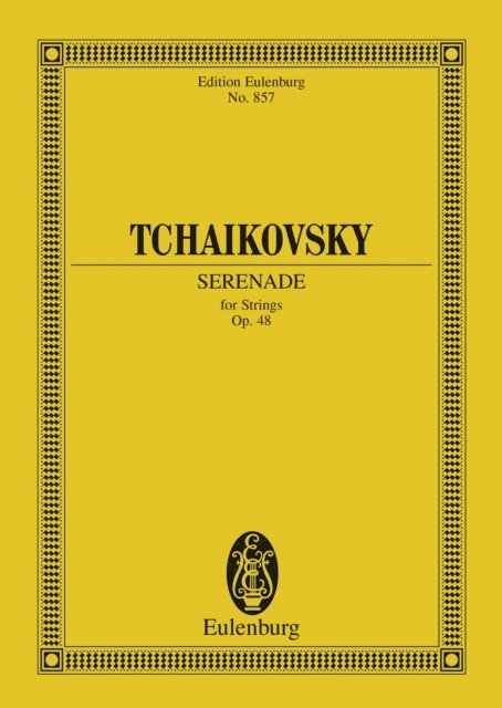 Pyotr Ilyich Tchaikovsky - Serenade C major, E-bok