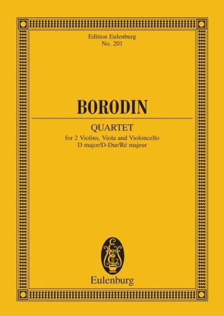 Alexander Borodin, David Brown - String Quartet No. 2 D major, E-bok