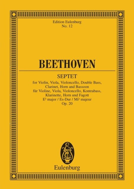 Ludwig van Beethoven, Wilhelm Altmann - Septet Eb major, E-bok