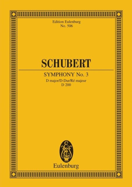 Franz Schubert, Hermann Grabner - Symphony No. 3 D major, E-bok