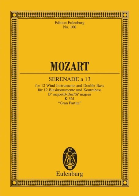 Wolfgang Amadeus Mozart, Harry Newstone - Serenade a 13, E-bok