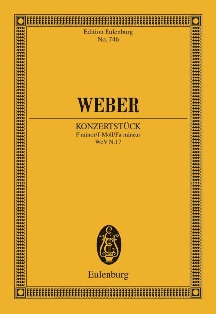 Carl Maria von Weber, Markus Bandur - Konzertstuck, E-bok
