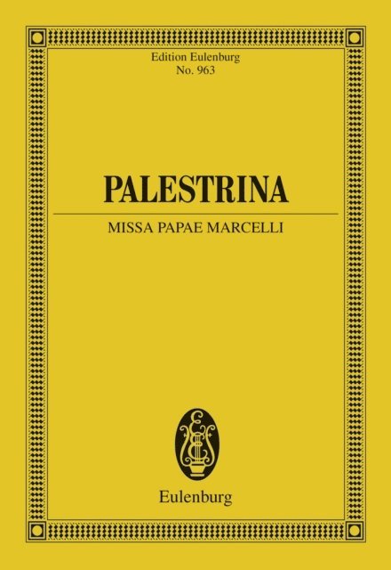 Giovanni Pierluigi da Palestrina, Arnold Schering - Missa Papae Marcelli, E-bok