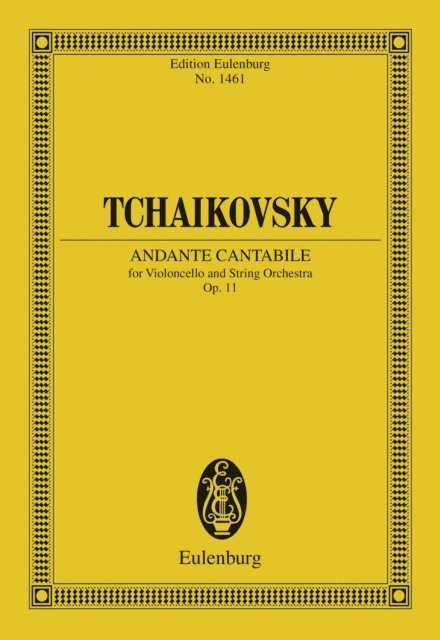 Pyotr Ilyich Tchaikovsky, Thomas Kohlhase - Andante Cantabile B major, E-bok