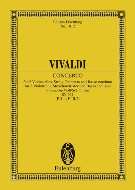 Antonio Vivaldi, Wolfgang Birtel - Concerto G minor, E-bok