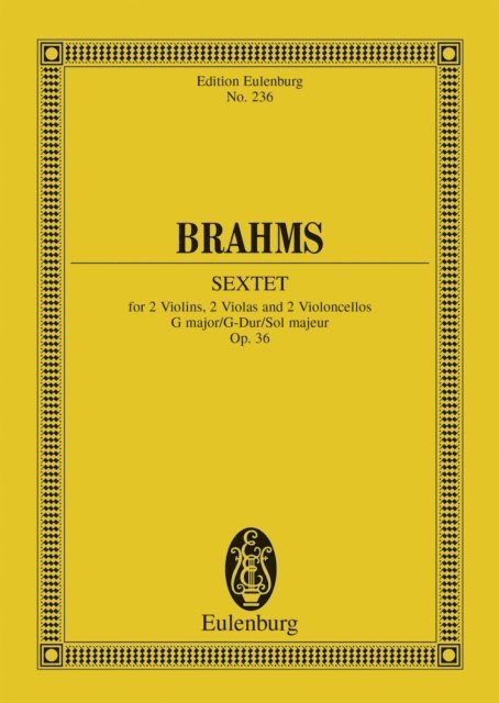 Johannes Brahms, Wilhelm Altmann - String Sextet G major, E-bok
