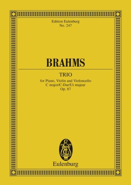 Johannes Brahms, Wilhelm Altmann - Piano Trio C major, E-bok