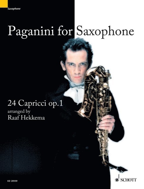 Niccolo Paganini, Raaf Hekkema - Paganini for Saxophone, E-bok