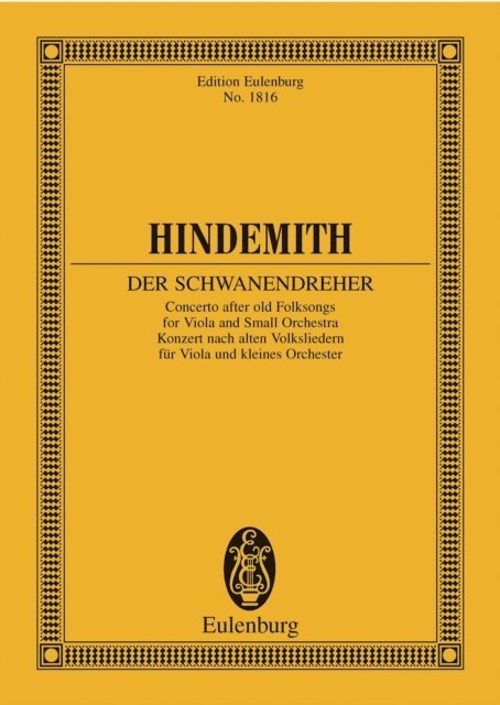 Paul Hindemith - Der Schwanendreher, E-bok