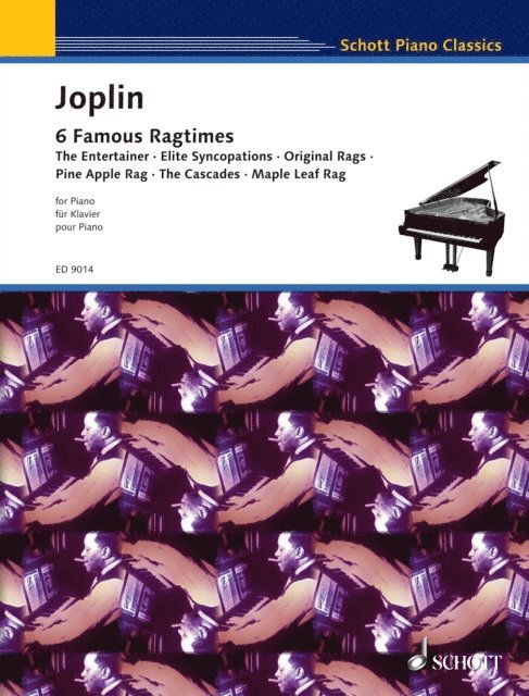 Scott Joplin - 6 Famous Ragtimes, E-bok