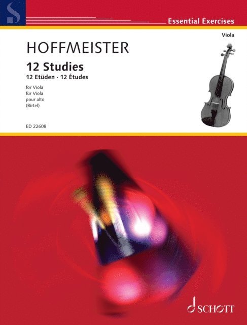 Franz Anton Hoffmeister, Wolfgang Birtel - 12 Studies, E-bok