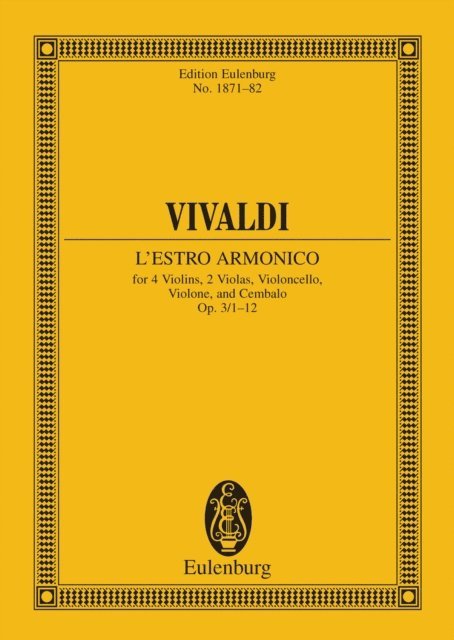 Antonio Vivaldi, Christopher Hogwood - L'Estro Armonico, E-bok