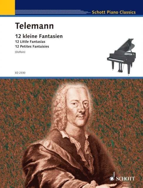 Georg Philipp Telemann, Erich Doflein - 12 Little Fantasias, E-bok