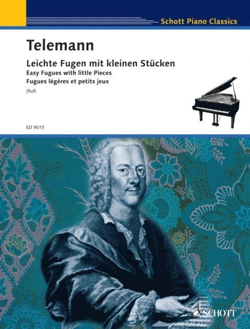 Georg Philipp Telemann, Hugo Ruf - Easy Fugues with little Pieces, E-bok