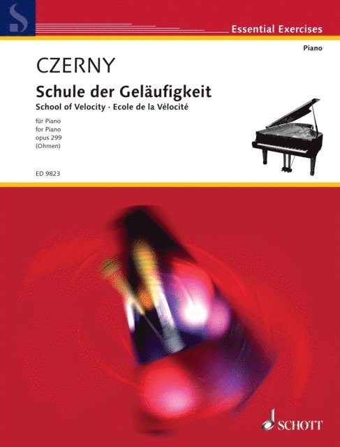 Carl Czerny, Wilhelm Ohmen - School of Velocity, E-bok