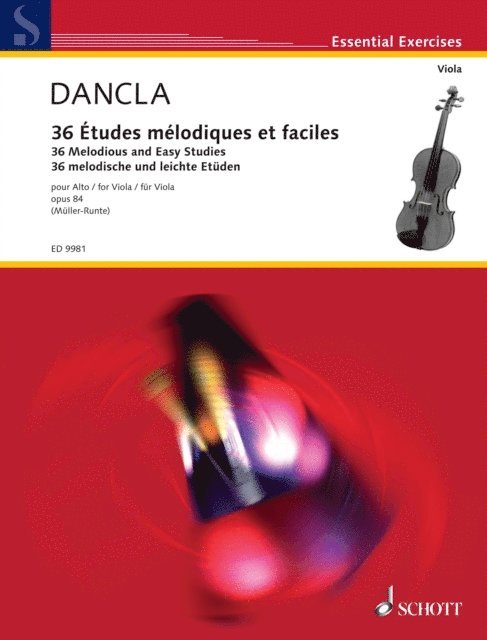 Charles Dancla, Martin Muller-Runte, Julia Muller-Runte - 36 Melodious and Easy Studies, E-bok