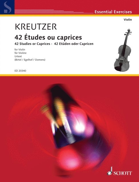 Rodolphe Kreutzer, Maria Egelhof, Wolfgang Birtel - 42 Studies or Caprices, E-bok