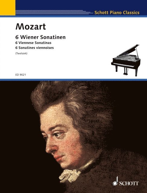 Wolfgang Amadeus Mozart, Monika Twelsiek - 6 Viennese Sonatinas, E-bok
