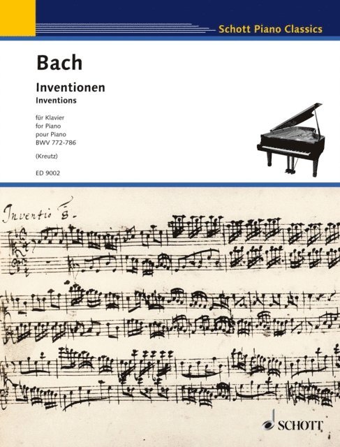 Johann Sebastian Bach, Alfred Kreutz - Inventions, E-bok